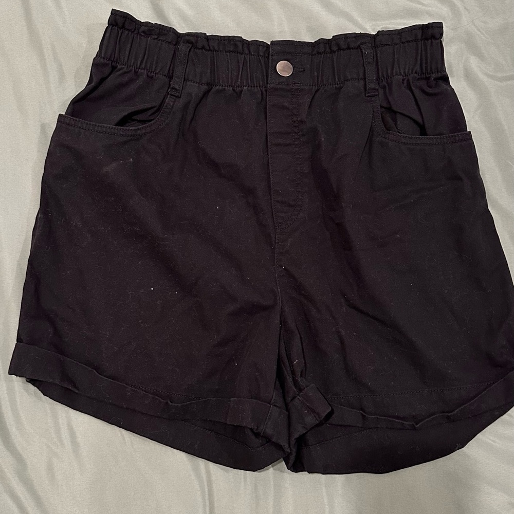 H&M Black shorts,cotton, size M